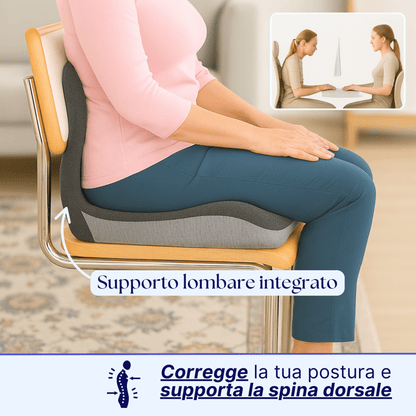 Melluna PosturaPro ® - Cuscino da Seduta