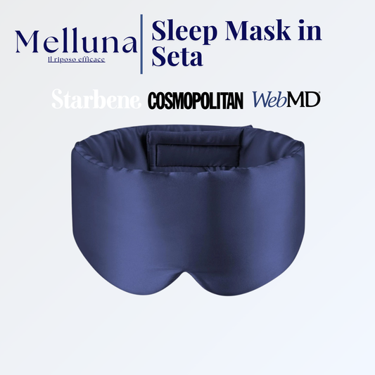 Sleep Mask in Seta - Melluna