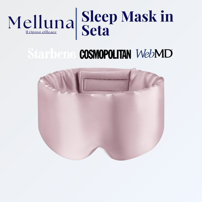 Sleep Mask in Seta - Melluna